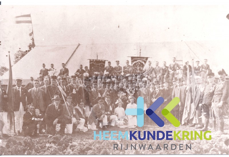 Herwen 1939 Schutterij Vrede en Vriendschap Koningsfoto Coll HKR (3)
